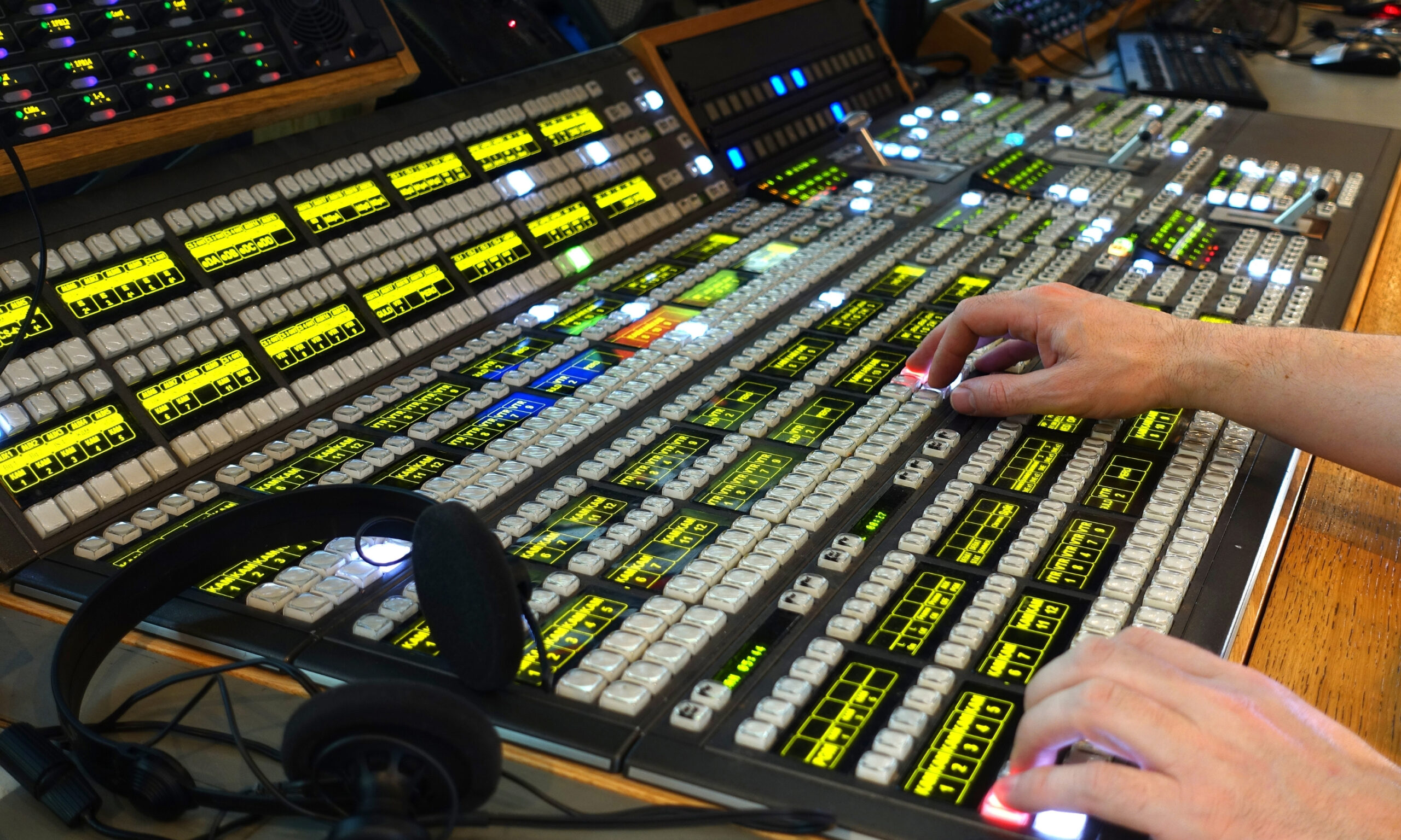 Video mixer kontrol paneli